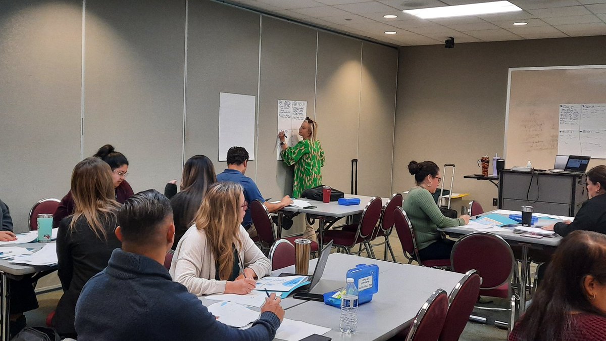 👀❗️👩‍🏫👨‍🏫recieving TELPAS strategies to add to their 🧰 during A Tactile Approach to TELPAS.  @HISDMultiPrgms
