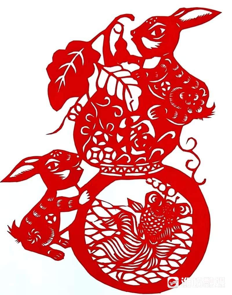 WeifangMoments's tweet photo. In Gaomi, Weifang in east China, artists have created more than 120 vivid Chinese Zodiac rabbit paper-cuts to welcome the Year of the Rabbit. The locals always stick characteristic red paper-cuts on windows as decorations for the #ChineseNewYear.  #hirabbit #SpringFestivalPopUp https://t.co/tYJWWkhNlk