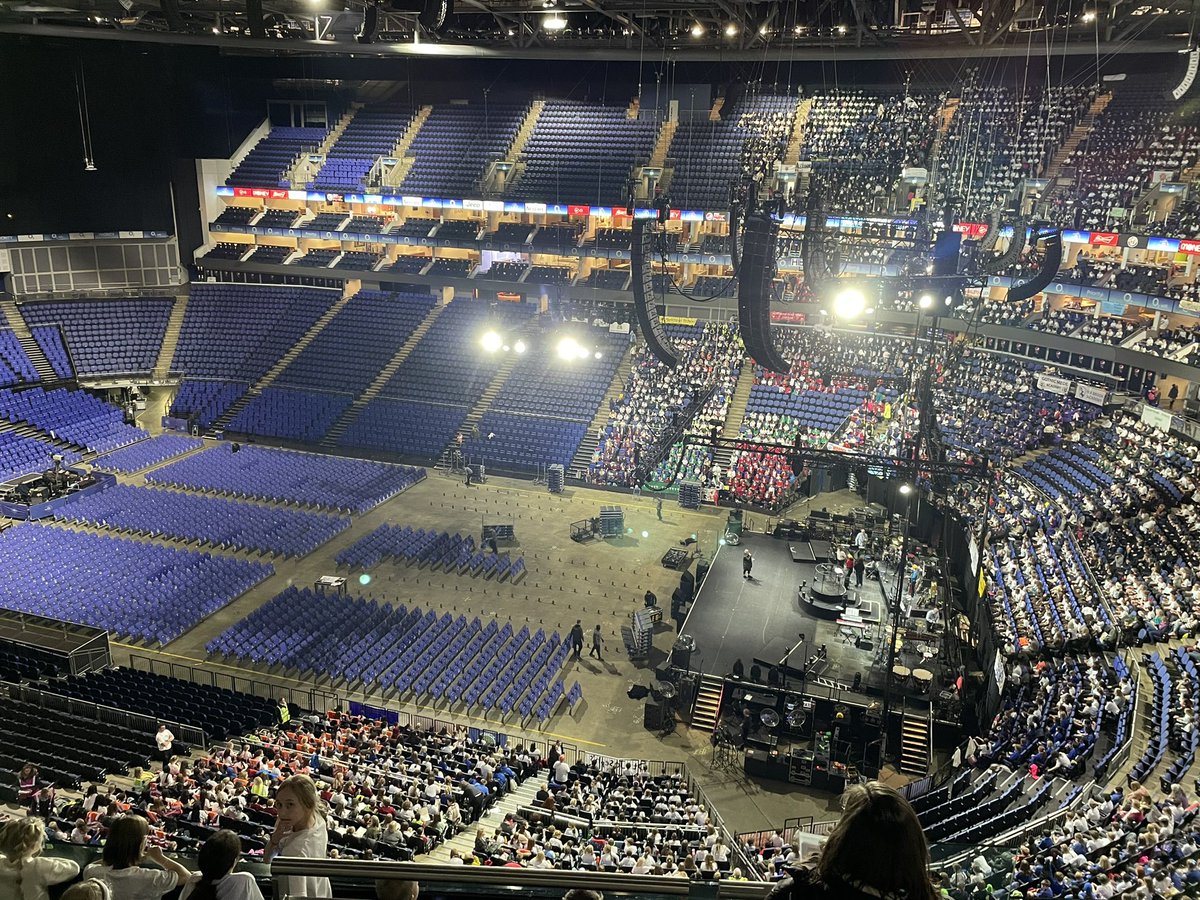We have arrived and are all set for Young Voices 2023! #youngvoices2023 #singing #primarymusic #makingmemories #readytoperform #concertready #performanceofalifetime