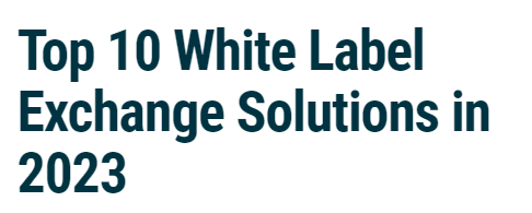 Exberryio's tweet image. More about how Nebula enables exchange businesses to go live and launch new markets for any asset class with a minimum amount of coding or setup.
And check out @finextra's list of 2023's top 10 white label #exchangesolutions."
bit.ly/3XIDf5a