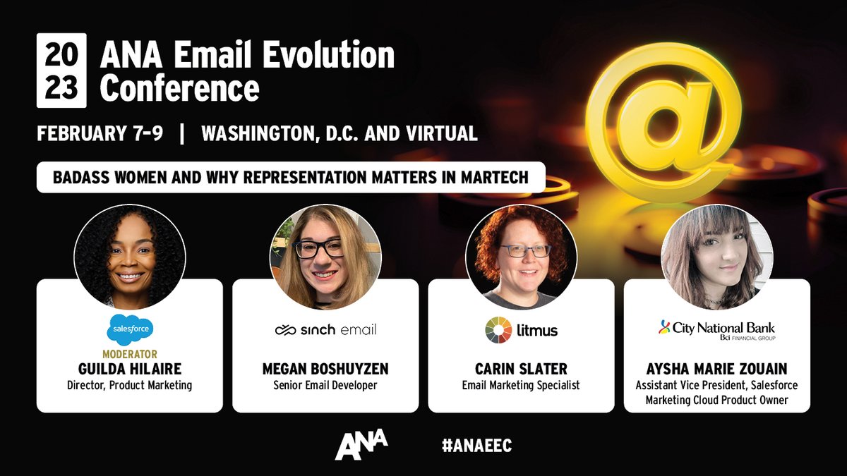 📌 It’s time for us to get braver…

Excited to moderate this conversation on how and why we need to #BreakTheBias and continue to advance #WomenInTech today and every day. It’s not a nice thing to have, it’s a necessity 👊

👉Register today: shorturl.at/psvK6