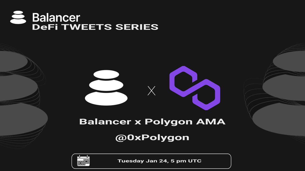 What happens when two DeFi OGs get together for an AMA 👀

find out tomorrow.

<a href="/0xPolygon/">Polygon</a> 
➡️ x.com/i/spaces/1PlKQ…