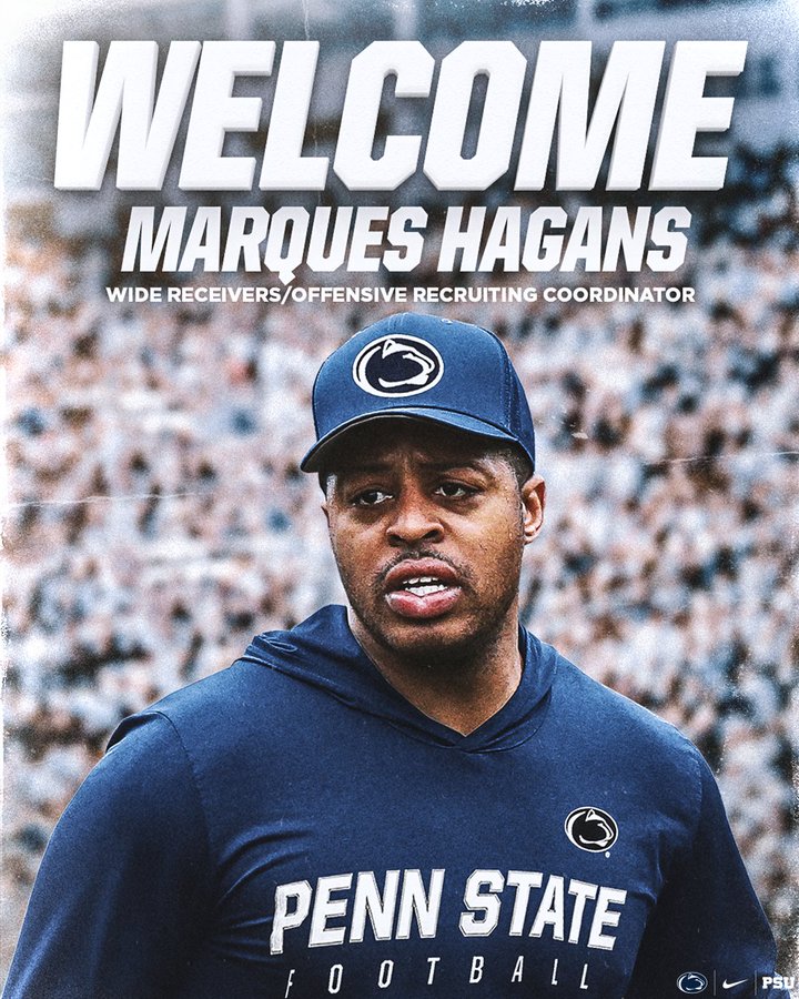 Penn State hires Marques Hagans: Why did James Franklin make WR coach  switch? - The Athletic