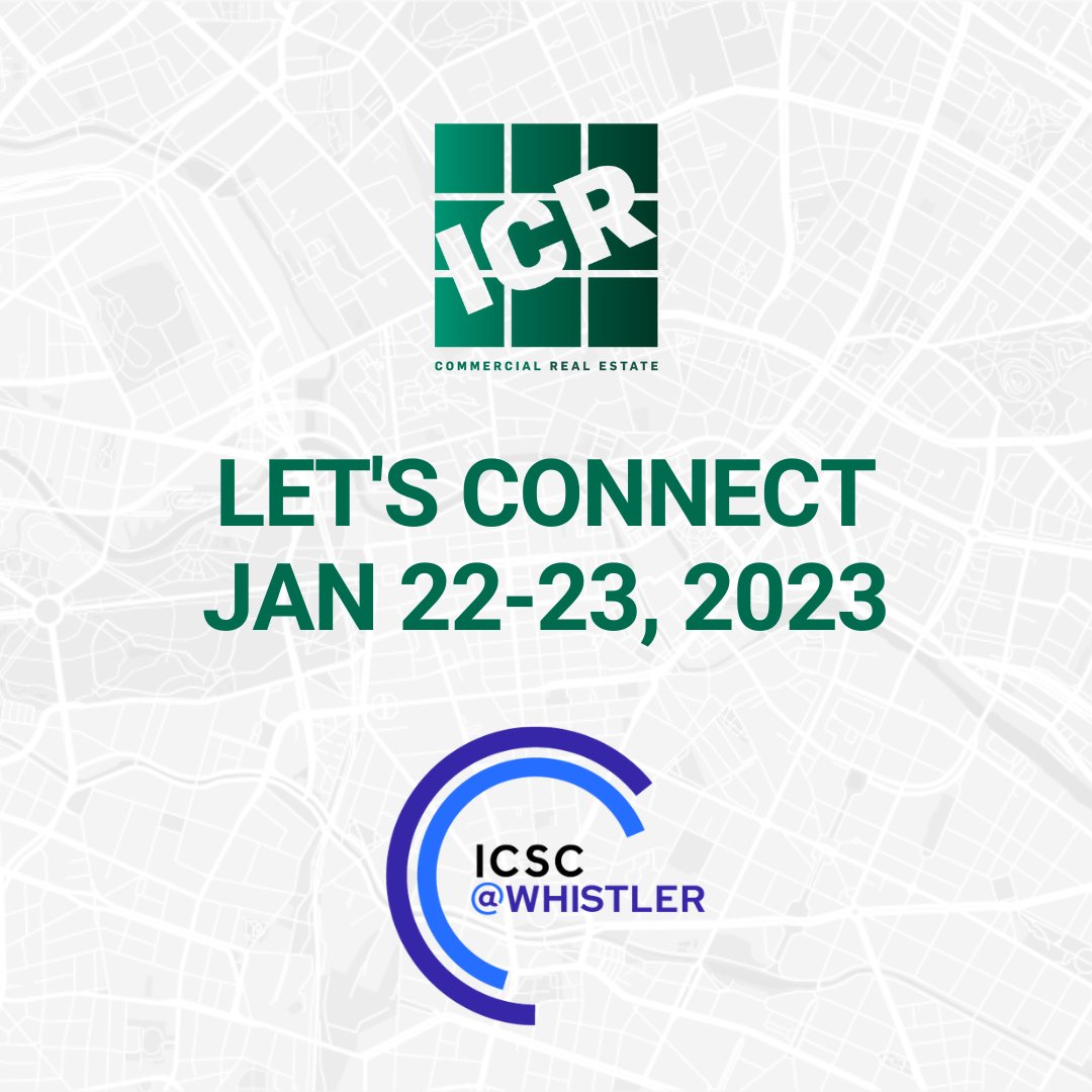 Let’s connect! ICR is ICSC in Whistler. Meet us at Booth 711!

Stacy Dybvig
Ken Kreutzwieser
Levi Cooney
Curtis Korchinski
Dawson MacAuley
Graham Robertson
Eugene Hritzuk

#ICSCWhistler #retail  #ICSC #ThinkSask