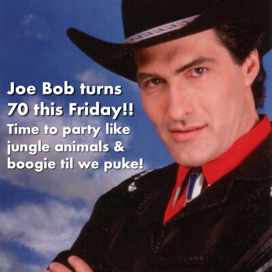 We’re kicking off Joe Bob’s Birthday Week!

Time to celebrate the man who’s been doing it The Drive-In Way since 1953 &amp; inspired us to come together as one big beautiful Mutant Family 🤠

#MutantFam