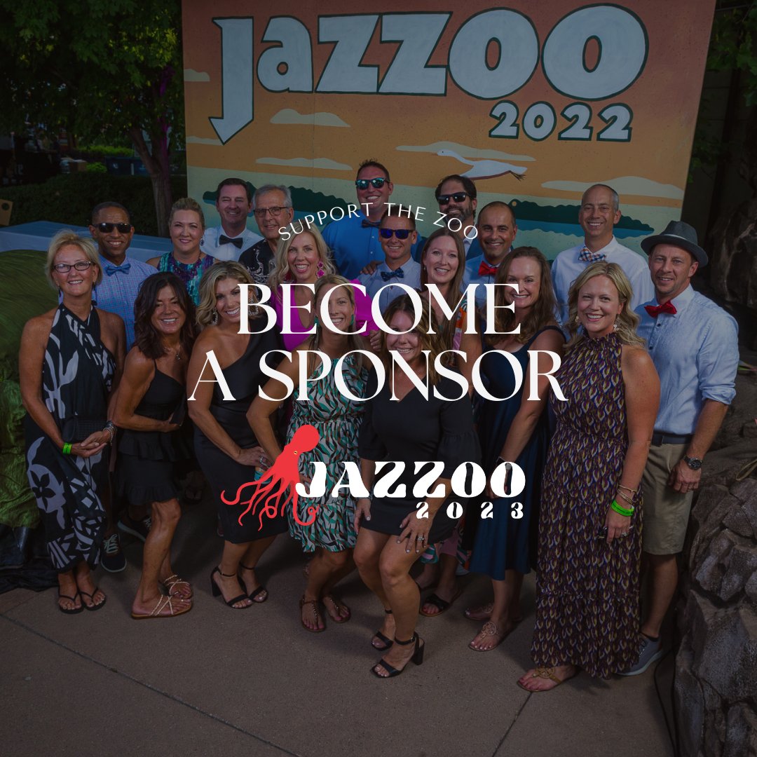 Jazzoo is the KCZoo’s largest fundraising event of the year and your organization can be a part of it! Event sponsorships include tickets, marketing opportunities and more.
Learn more about how you can get involved at kansascityzoo.org/jazzoo/sponsor…