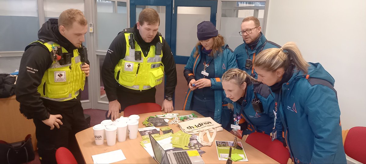 GaynorLittle's tweet photo. Today we have spent the day with staff from @BTPLancs @AvantiWestCoast @TPExpressTrains @northernassist putting them through their paces at @RailwayChildren Exploitation Escape Room activity. Winners Sean & Steve! Great feedback from all! #helpjack #safeguardingontransport https://t.co/U4x4TBAEdL