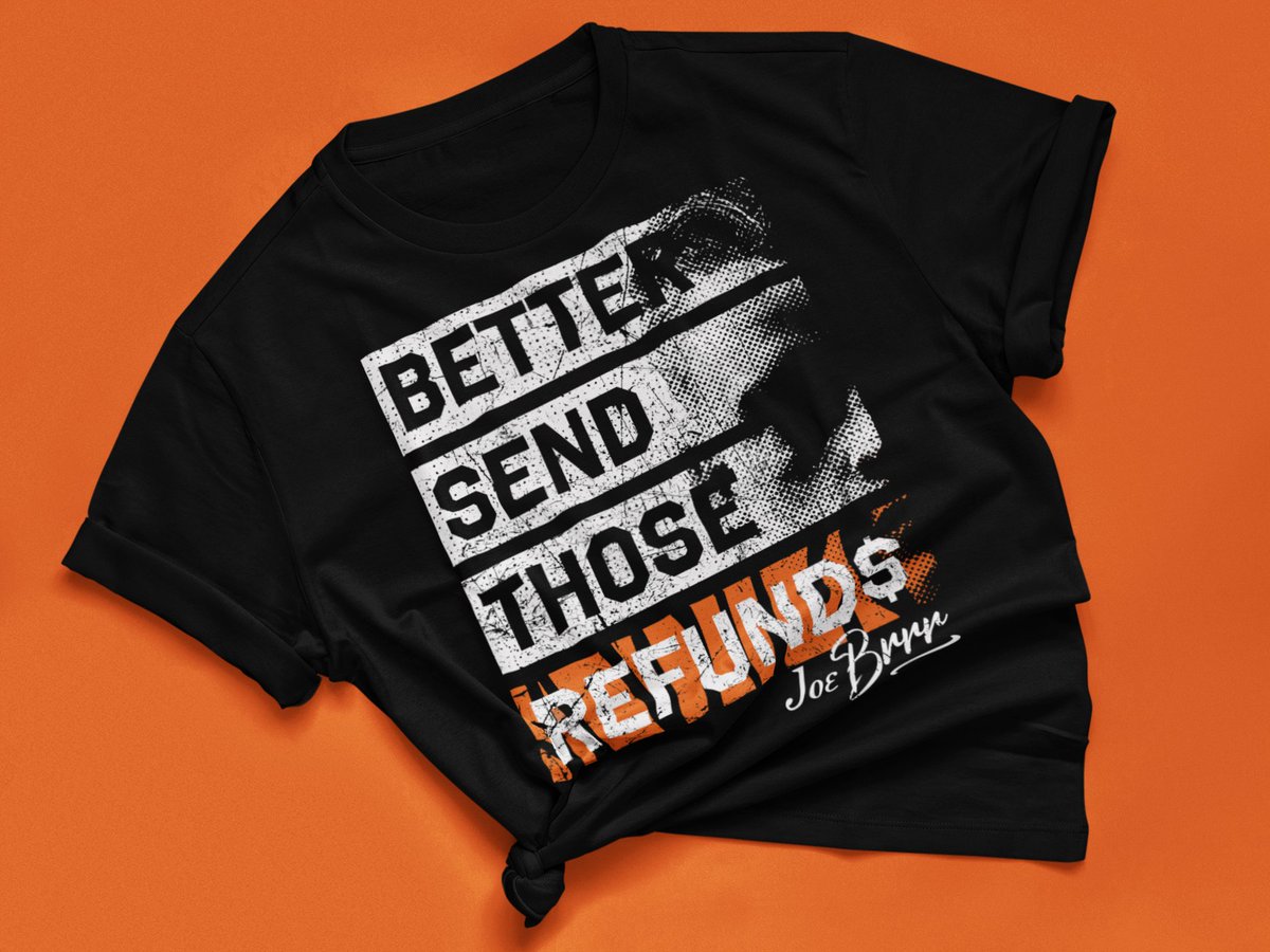 Local12's tweet image. You knew when you heard Joe Burrow say it on Sunday, @CincyShirts would print it on Monday. #RuleTheJungle #RuleThePlayoffs 

Details: bit.ly/3wpspVM