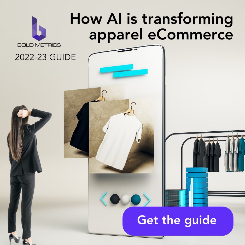 Download Bold Metrics' guide on "How AI will supercharge the future of fit for apparel brands and retailers" today and discover how #AI will transform the apparel industry and simplify sizing for both brands and shoppers. 

Get the guide 👉 hubs.la/Q01yRGqM0

#FitMatters