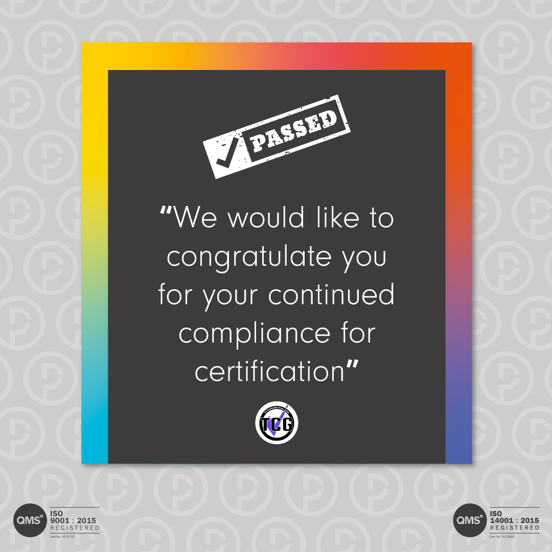 PlatPrint's tweet photo. 👏 Great work team Platinum, that's our Surveillance Audit passed for ISO 9001 & ISO 14001.
#qualitymanagement #environmentalmanagement #carbonbalancedprinter #print #qualityassurance https://t.co/CHzYTCfy64