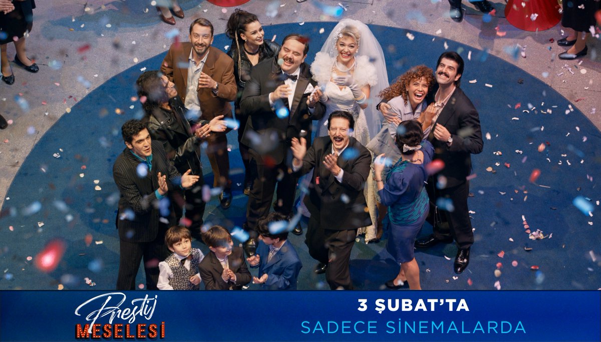 Mutluluk paylaştıkça çoğalır 🤗
Prestij Meselesi'nin mutlu gününe şahit olmak için 3 Şubat'ta sinemalarda buluşuyoruz 🎥✨ #PrestijMeselesi <a href="/BoyutFilm/">boyutfilm</a> <a href="/Mhsnkrmzgl/">Mahsun Kırmızıgül</a> <a href="/mtokat/">Murat Tokat 🇹🇷</a>