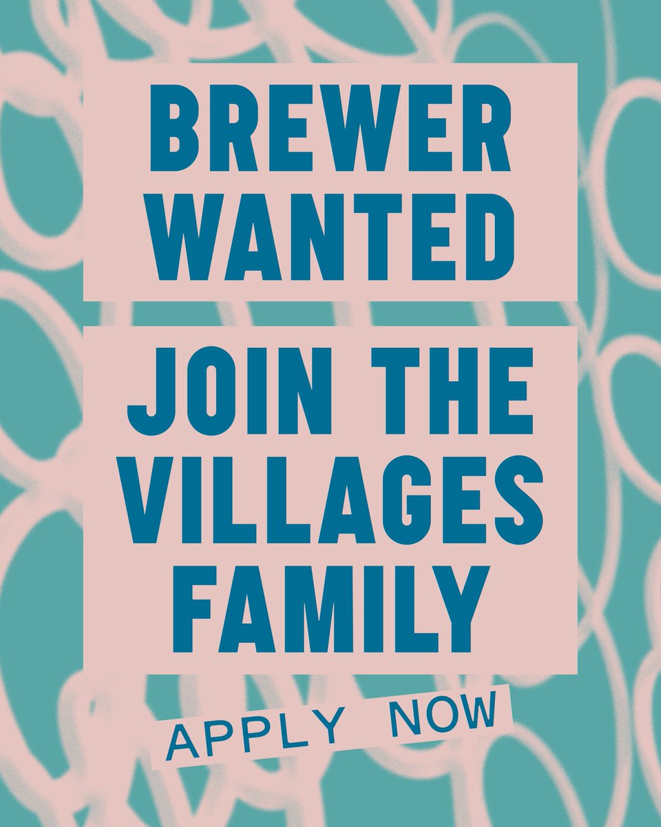 🌞 JOIN US 🌞

Looking for an experienced and motivated BREWER to join our team full-time at the brewery in Deptford, south-east London head to link in bio 🔗 for full details 🙌

~~~~~~~
#Villages #Deptford #brewery #beer #craftbeer #dothingsthatbringpeopletogether