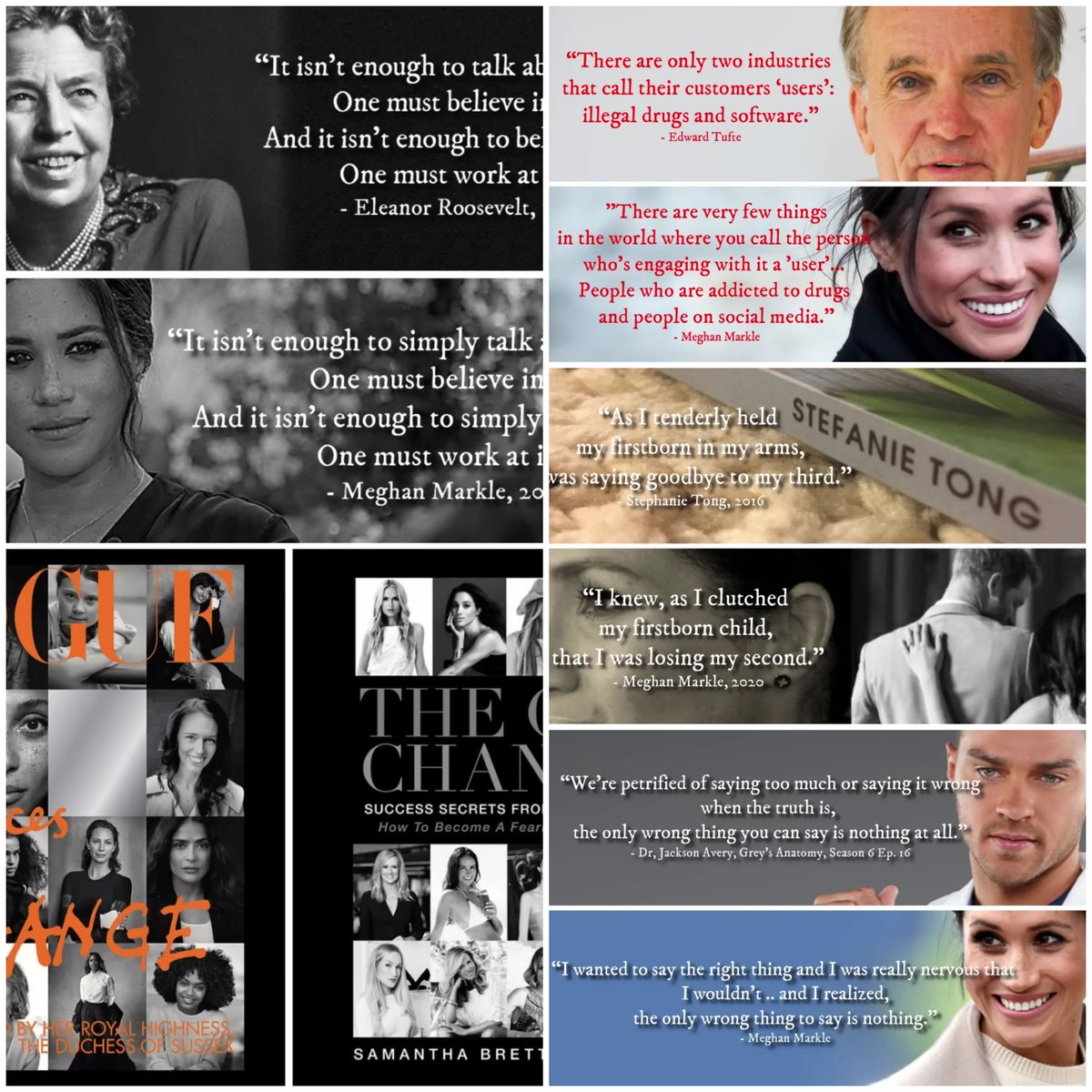 tbatde_tb's tweet photo. Plagiarism a la #MeghanMarkleExposed https://t.co/36nEuN2WS4