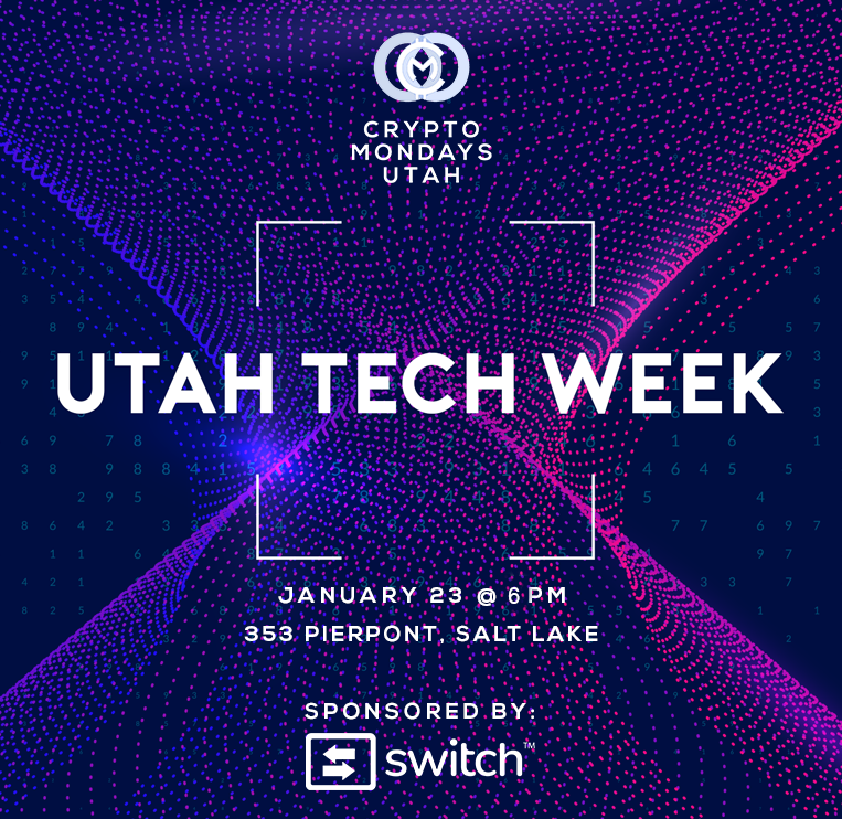 switch_rewards's tweet photo. Join us TONIGHT for Crypto Mondays at 6 PM! Details in the link below
https://t.co/98FD9cTOyM
#siliconslopes #utahbusiness #cryptomondaysslc #cryptomondaysutah #utahtechweek #btc #eth #cryptonews #cryptocurrency #bitcoin #fintech #blockchain #switchnodes #switchrewardcard https://t.co/eA7Mjj5A7J