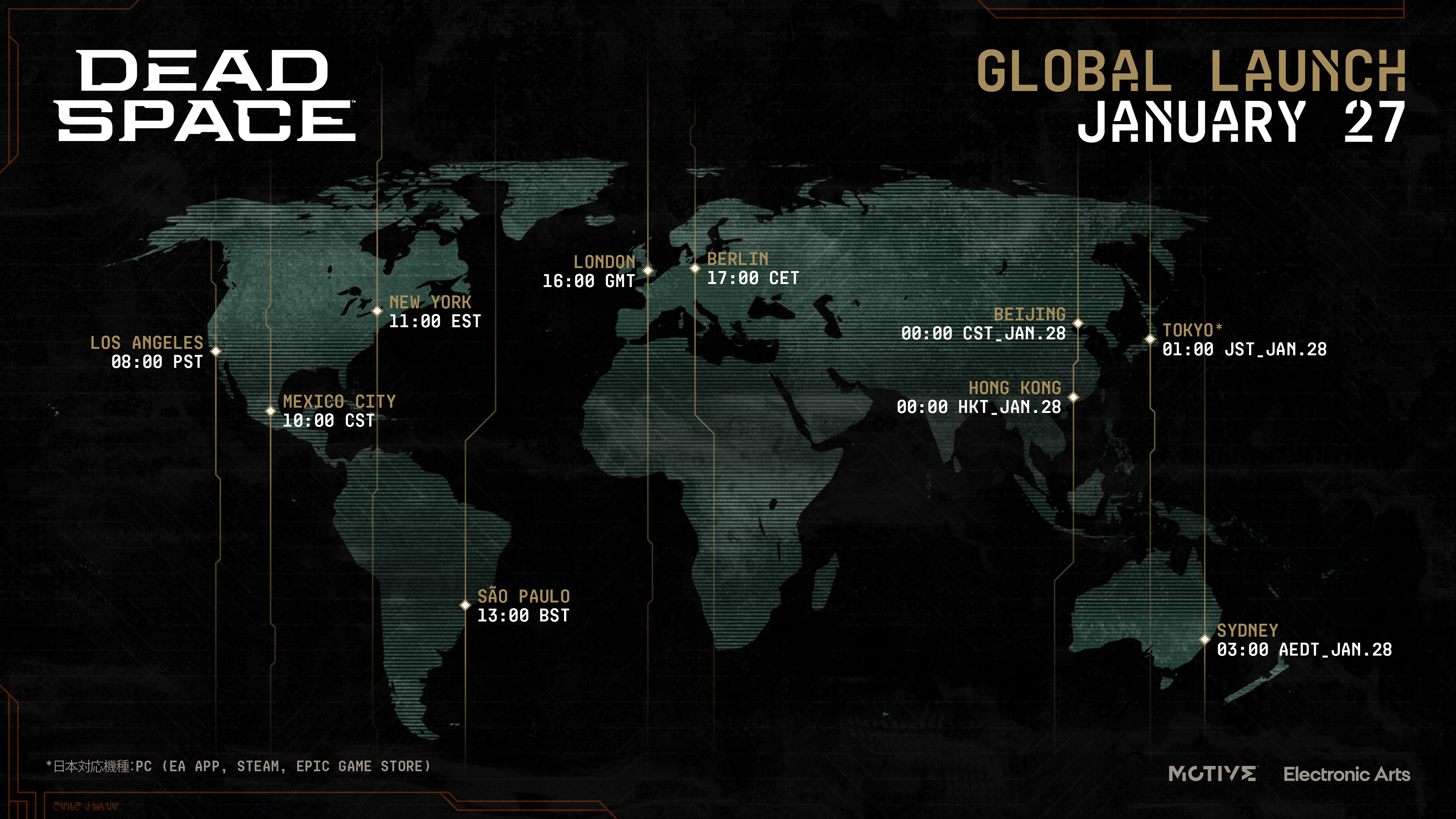 Dead Space on X: It's #DeadSpace launch week 🔥 Here's everything you need  to know to prepare for arrival: · Global Launch Times 🗓️ · Pre-Load Info  📶 · PC & Console