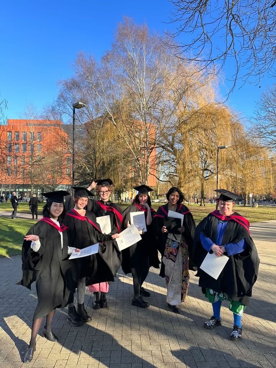 TheatreWarwick's tweet image. Last week we celebrated the success of our @MAATWarwick graduates. Congratulations on your degrees! We look forward to seeing how your careers develop from here.
