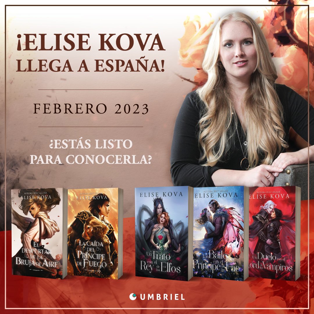 Umbriel editores on X: ¡Sí! Vosotros lo pedíais, y es por eso que hemos  adelantado el lanzamiento de Un trato con el rey de los elfos, de  @EliseKova. El primer tomo de