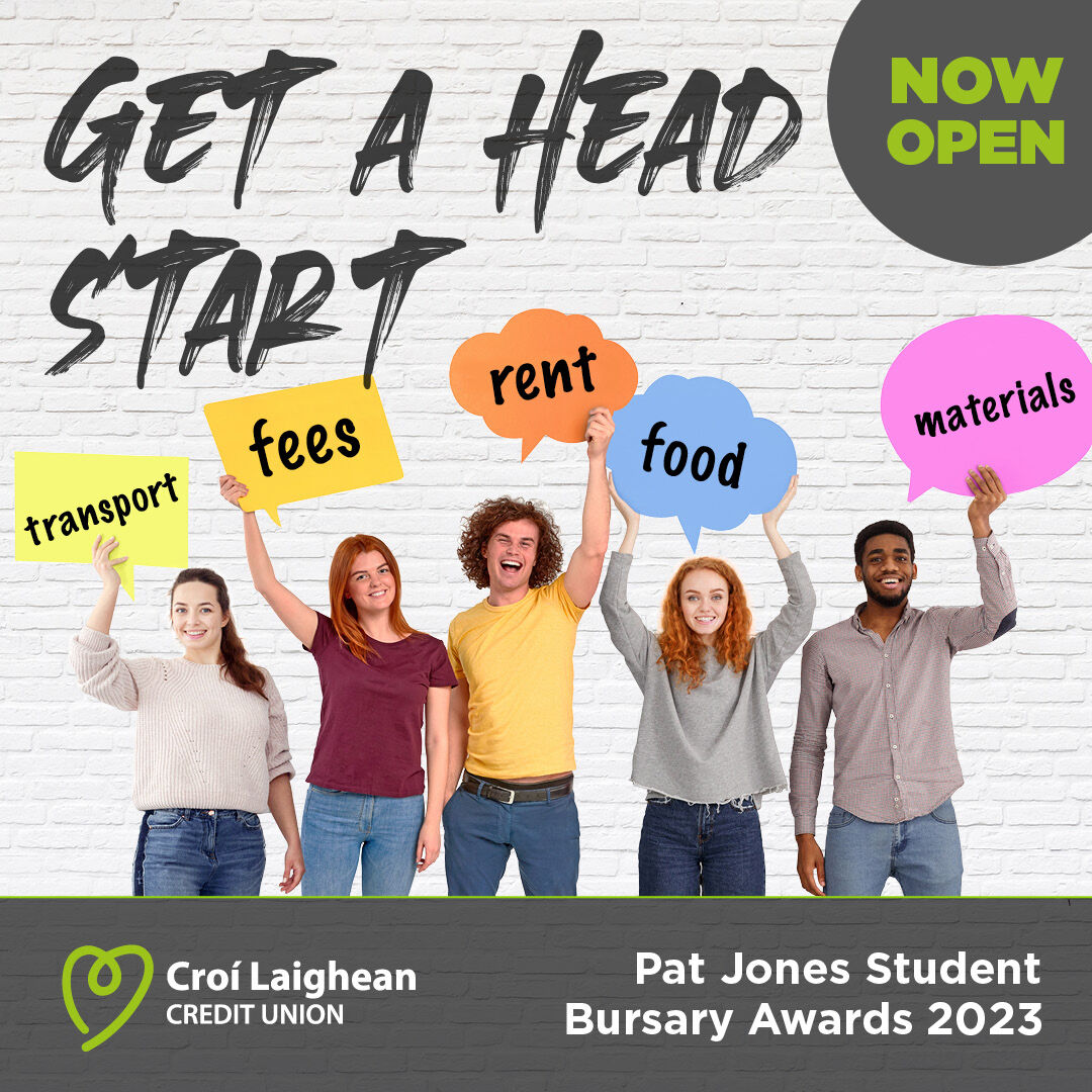 The Pat Jones Student Bursary Award 2023 is now open for applications. Each year, this prestigious award supports two local students in their career goals, by giving them €6,000 each towards their third-level education. 🙌 Learn more bit.ly/3woDPsS