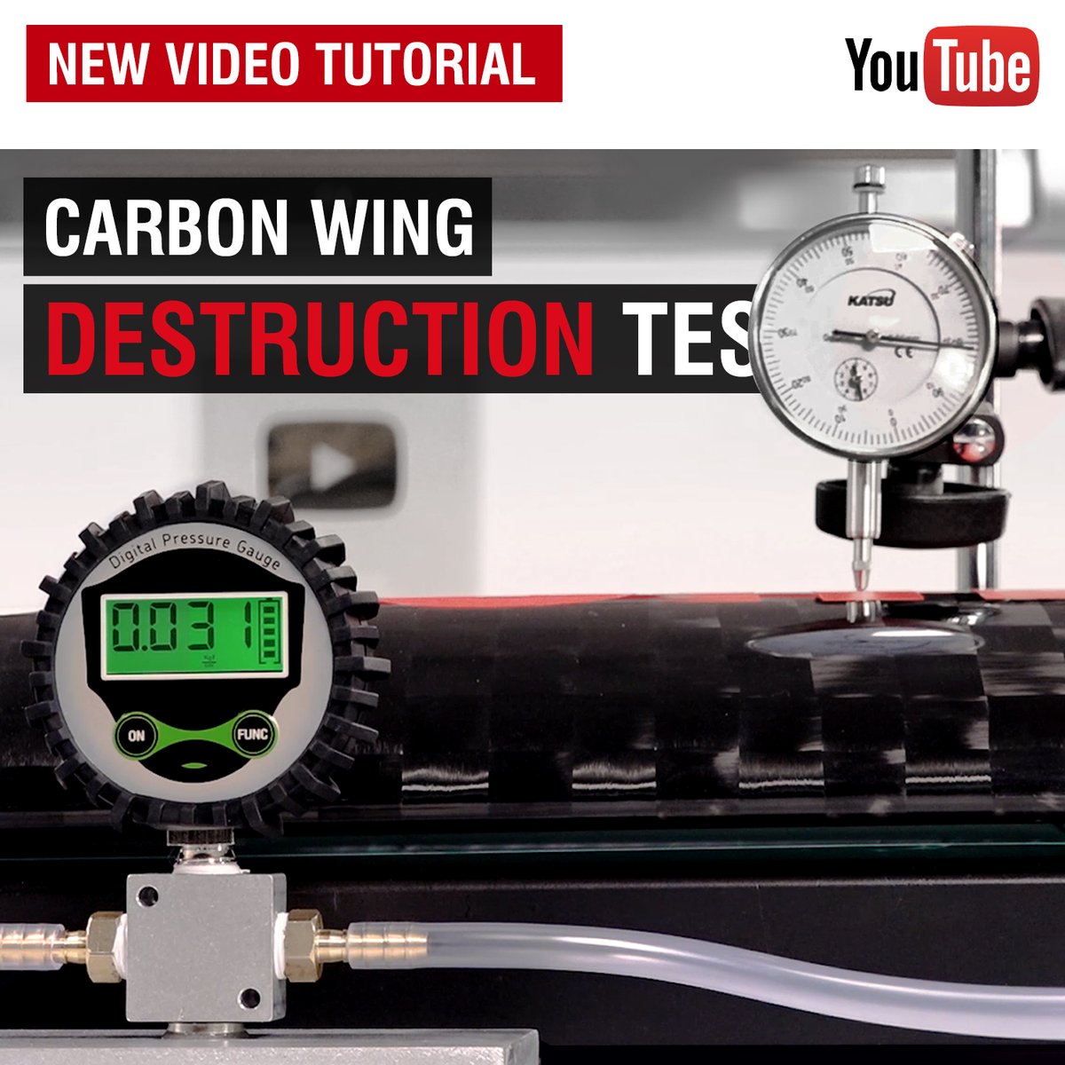 As promised, here is the follow up to our last tutorial 'Motorsport Aero Wing Construction'. We tested the wing ... watch the full video to see what happened!
tinyurl.com/mjkf4u5h
#motorsport #carbonfibre #composites