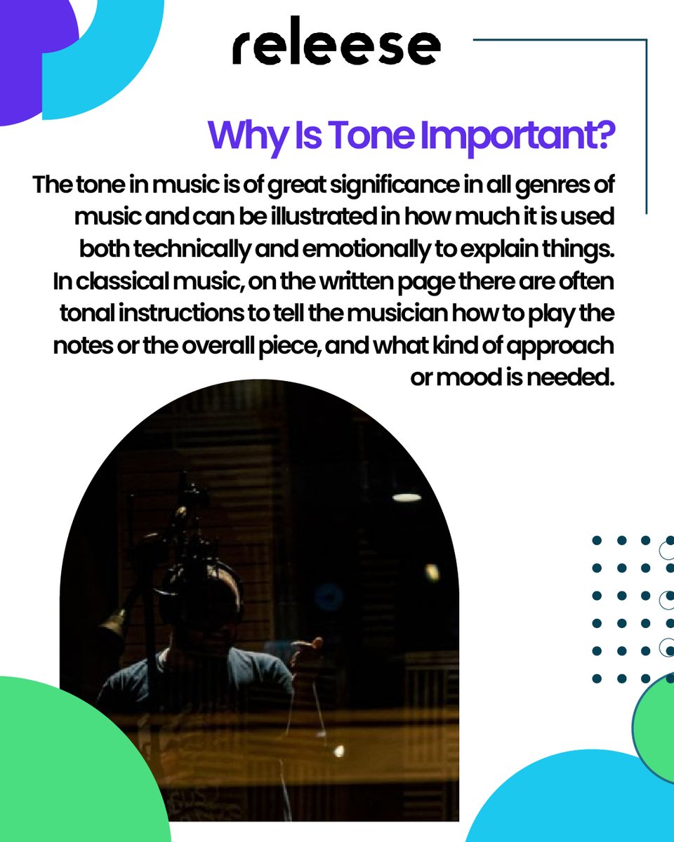 releesecloud's tweet photo. Have a listen to some favorite guitar players or singers, and start to think about how the tone of their voice or their playing affects the song.
There are so many ways to look at tone, but in reality, it comes down to personal preference and how to perceive it!

#music #newmusic https://t.co/KyEZcENdyX
