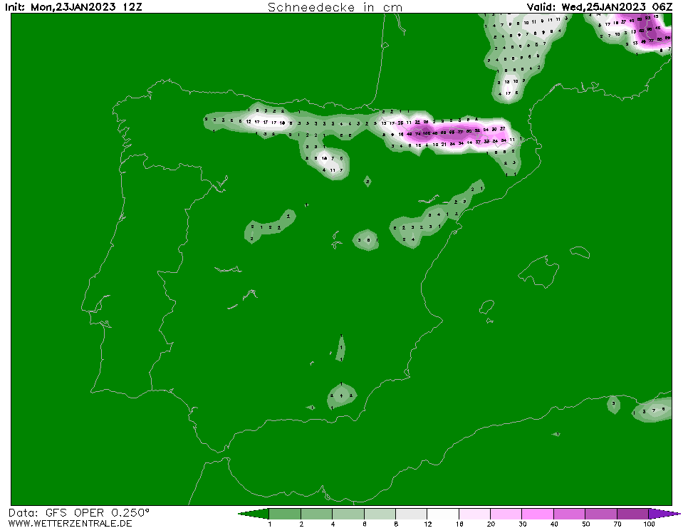 fmrjt's tweet photo. model GFS , sortida 12Z https://t.co/p03vzQkRSC
dona poca #precipitacio al #Campdetarragona, sorpresa, pren la #neu ❄️❄️🌨️🌨️ a prop de la #CostaDaurada !!!!
#tipus #precipitació + 36 h
#precipitació acumulada + 42 h
#gruix #Neu + 42 h
#meteo #previsiometeo #fred #nevada https://t.co/jOs88bwoFl