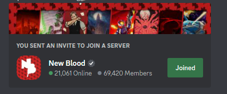 NewBloodDiscord's tweet photo. haha funny number @NewBlood 

The server has come a long way in the last few years. Definitely recovered from the Lain Purge of 2018. https://t.co/JjE2nOOlqG