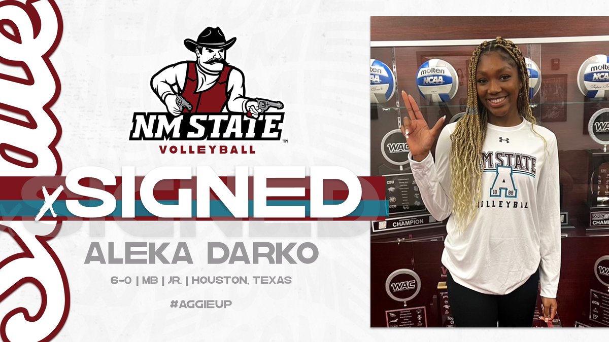 Officially an Aggie!✍️ Welcome, Aleka!🤠

📰 | bit.ly/3DwrxTx

#AggieUp