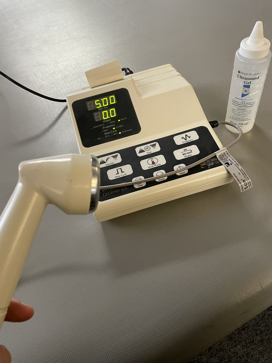 Me: “Given current evidence, what are the indications for using this machine?”

Student: “I honestly could not tell you…”

Me: “Driving up units and reimbursement at mill PT clinics”

#TheMoreYouKnow