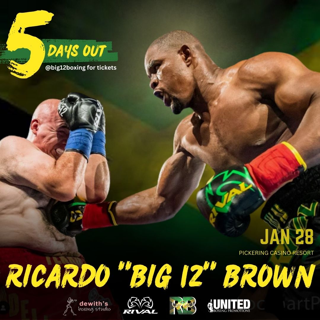 Big12 in action this coming Saturday <a href="/pickeringcasino/">Pickering Casino Resort</a>,this  #2020jamaicanolympian Heavyweight with 5-0(5ko's) going for his 6th fight.
january28th, Training is done and the journey continues to heavyweight championship #focus #determine #selfbelief