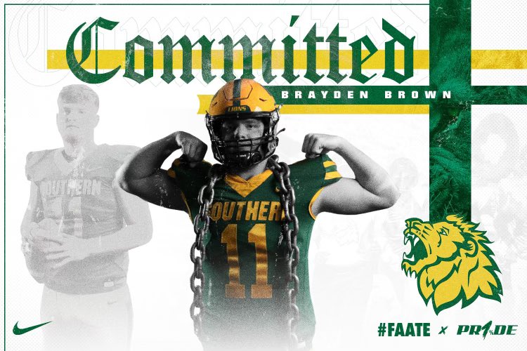 Committed!🟢🟡🦁 <a href="/Daon_Savage/">Da'on Savage</a> @SR_scouting <a href="/MOSOFootball/">Missouri Southern Football</a>