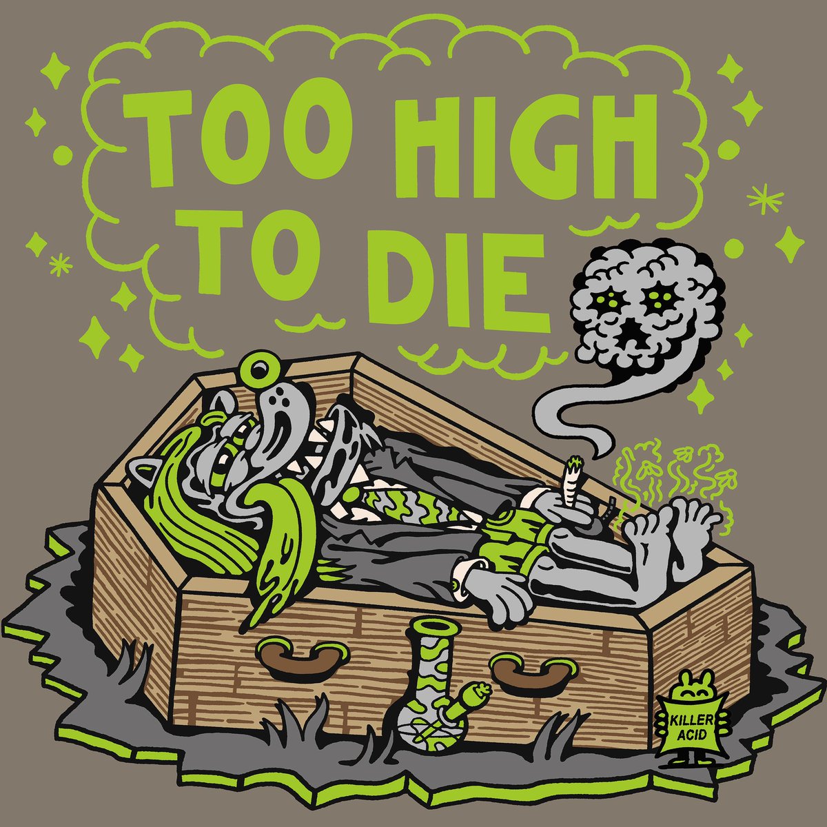 Embalmed in live rosin, my lil' secret for cheating deatf, I'm actually 420 years old.