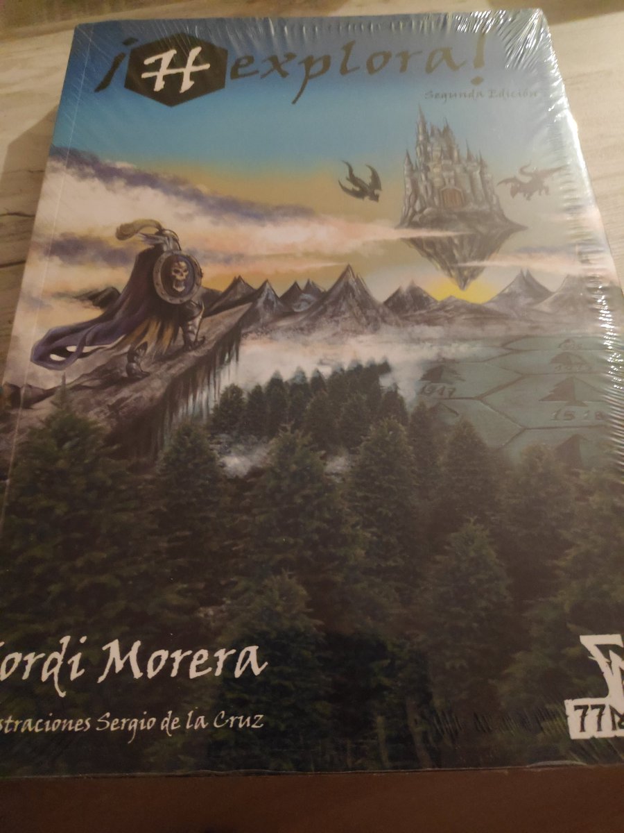 gaomir's tweet photo. Tenía muchas ganas de echarle el guante a este libro. ¡Segunda edición! Mejor que mejor #hexplora #rol https://t.co/auIkJF3iHh