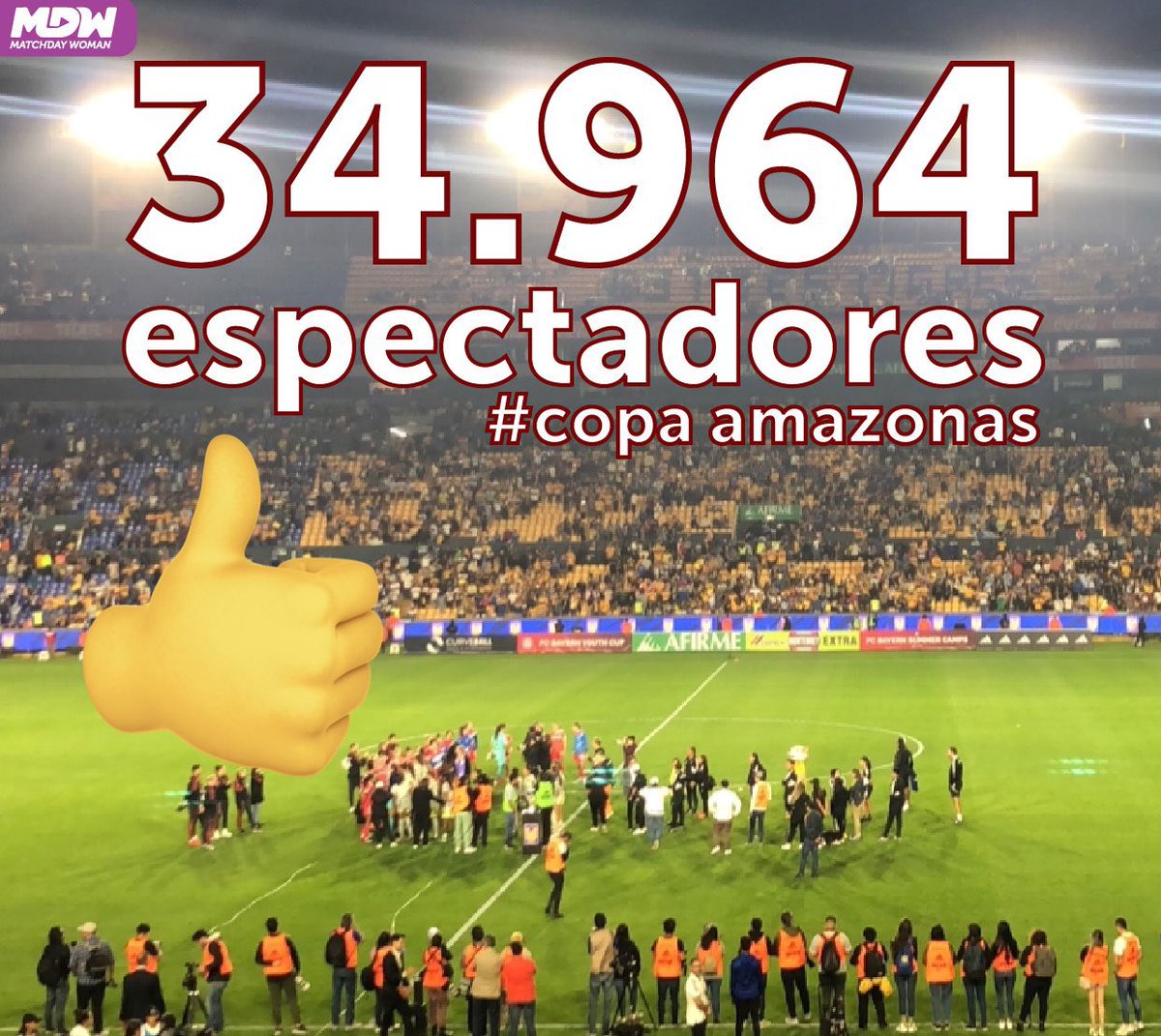 MatchdayWoman's tweet photo. En 🏴 @BarclaysWSL Chelsea y Liverpool tuvieron que jugar fútbol en una pista de hockey sobre hielo
En 🇪🇸 #SupercopaFemenina el Barcelona NO recibió una ceremonia de premiación adecuada al ganar la final
En 🇲🇽 #CopaAmazonas nueva alianza para el desarrollo del #futfem en LATAM https://t.co/5VLEFTZ8Hl