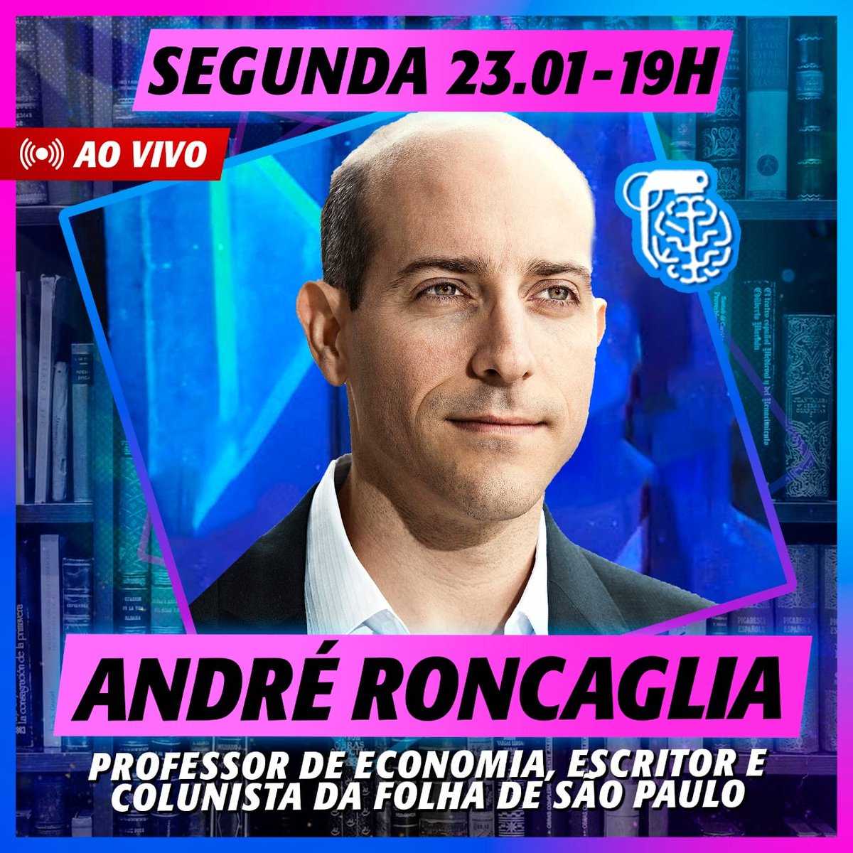 Daqui a pouco começa a conversa com o <a href="/RogerioVilela/">ROGÉRIO VILELA</a> no <a href="/InteligenciaLta/">Inteligência Ltda.</a>.

Às 19h 

Link: youtube.com/@inteligencial…