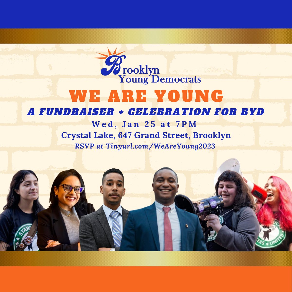 When you support the Brooklyn Young Democrats, you're investing in the future of Brooklyn. You're supporting the next generation of political leaders, and giving young people a say in our communities, government and the Democratic Party.

tinyurl.com/WeAreYoung2023

🧵