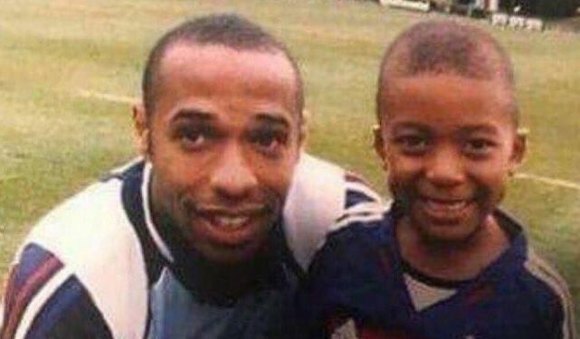 timiretimzzy2's tweet photo. I'm starting to think Mbappe is a Compound V project 'cause how did he have this much access as a kid? https://t.co/E17rhLQ3SA