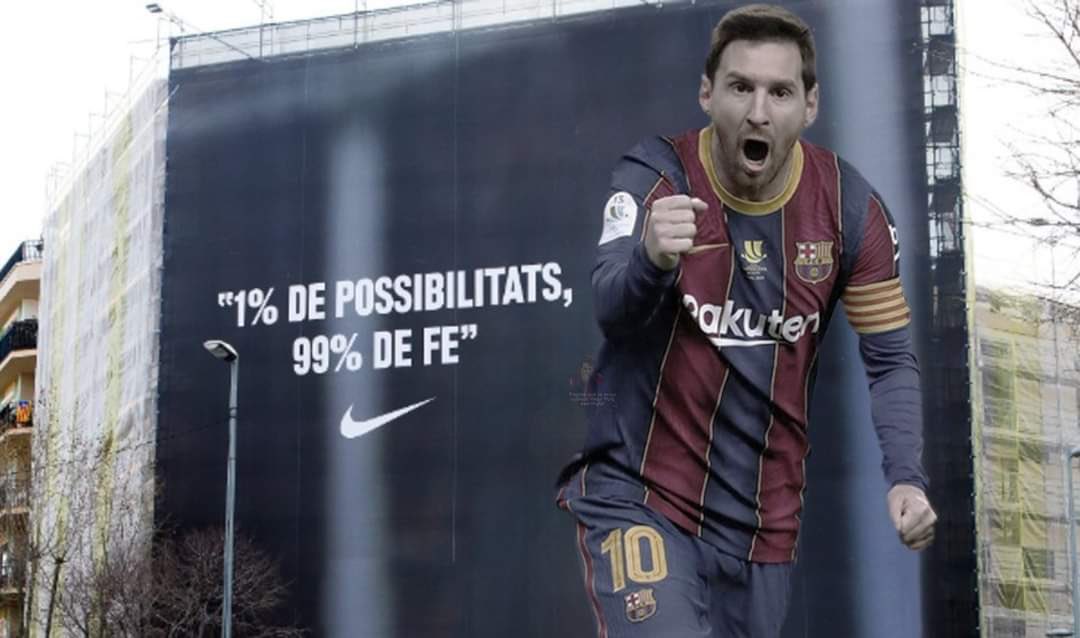 Messi. The last dance.