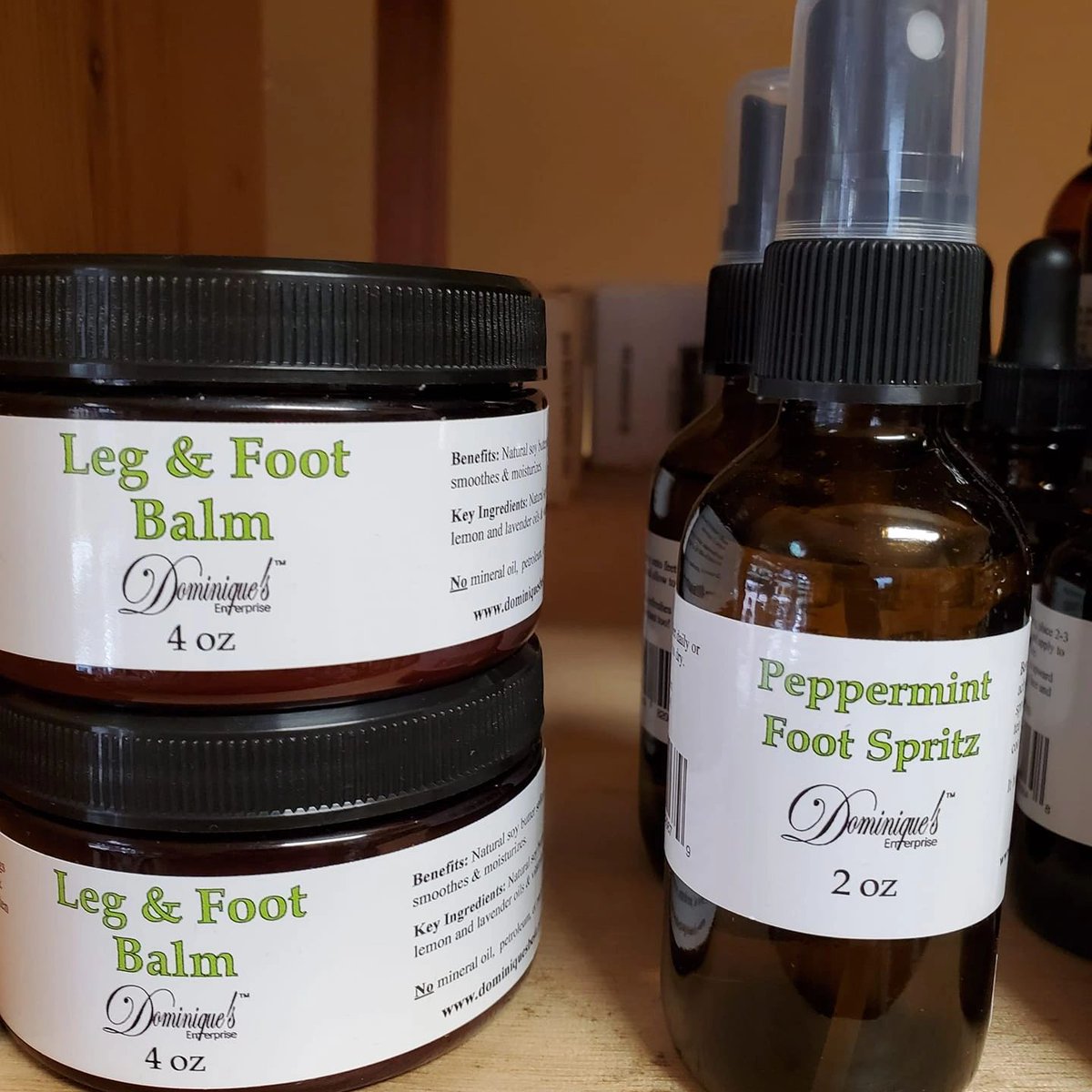 DominiquesBest's tweet photo. On your feet a lot or know of someone? Revive your tired achy feet. Try all natural Foot Care Products by Dominique's.
https://t.co/2erYLPWOFG https://t.co/q4E07Kt3nP