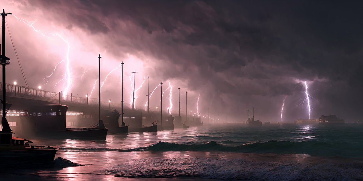 UnstableDiffusi's tweet photo. "The Storm of the Century"

#unstablediffusion #AIArt #aiartcommunity #stablediffusion #stablediffusionart 
#midjourney #digitalart  #art #ArtificialIntelligence #anime #ai https://t.co/Ae3eGdYJtr