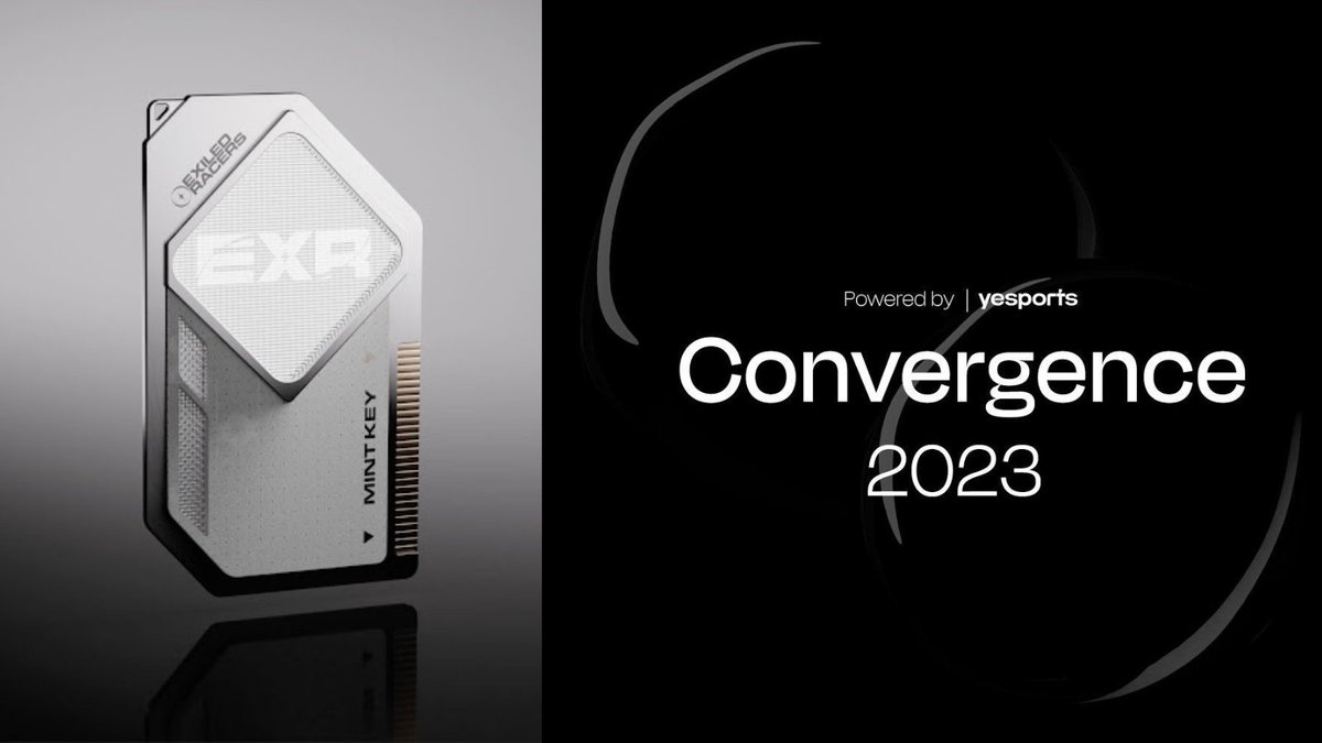 🚨ANNOUNCEMENT🚨 #EXR invited to be a  #KeynoteSpeaker alongside web3's most exciting games — representing <a href="/MoonbeamNetwork/">Moonbeam Network</a> . To celebrate we're giving away 3 #PilotKeys. To enter;

1.Register yesports.gg/convergence
2.Quote tweet this post with #Convergence2023 
3.Tag 3 gamers