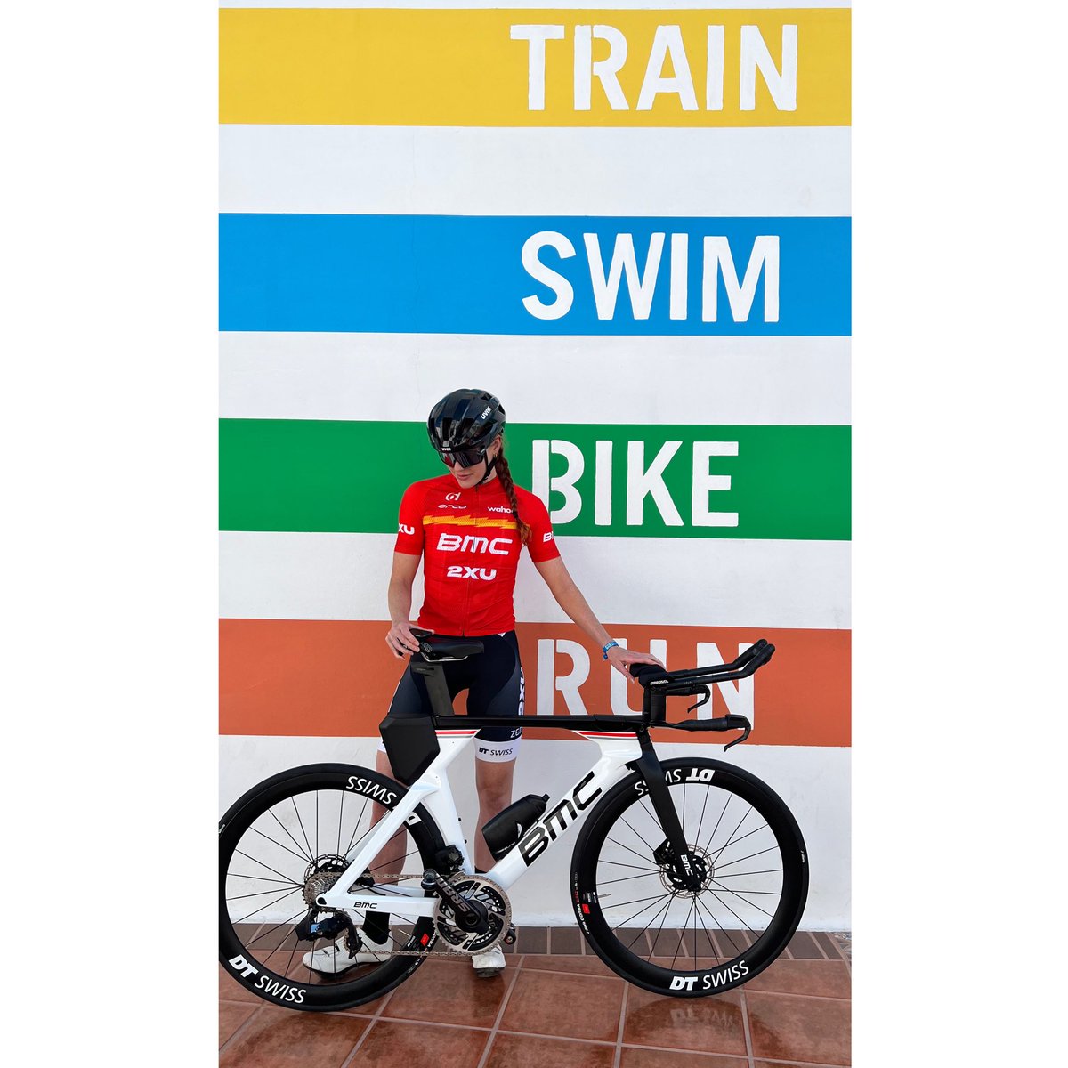 Highlight of the day: getting to ride my new <a href="/Ride_BMC/">BMC</a> Timemachine 🚀🤗 
📸 <a href="/JamesMitchell5/">JM5 Photography</a> 
 #2XU #TeamTwoTimesYou
#RideTheRevolution #Wahooligan #KICKR #myrival #inmyelemnt #protectingpeople #uvex #uvexcycling #uvexsports #whereveryouride #dtswisswheels #engineeringperformance
