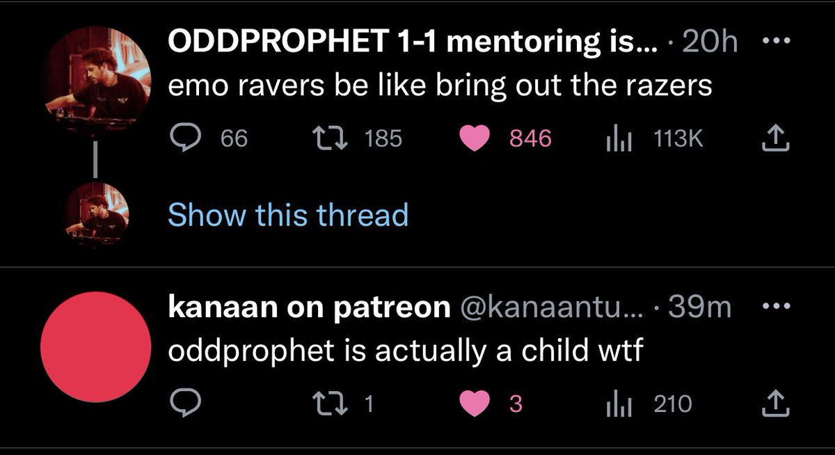 hazelhates's tweet photo. @kanaantunes the duality of man https://t.co/8YRl2tROng