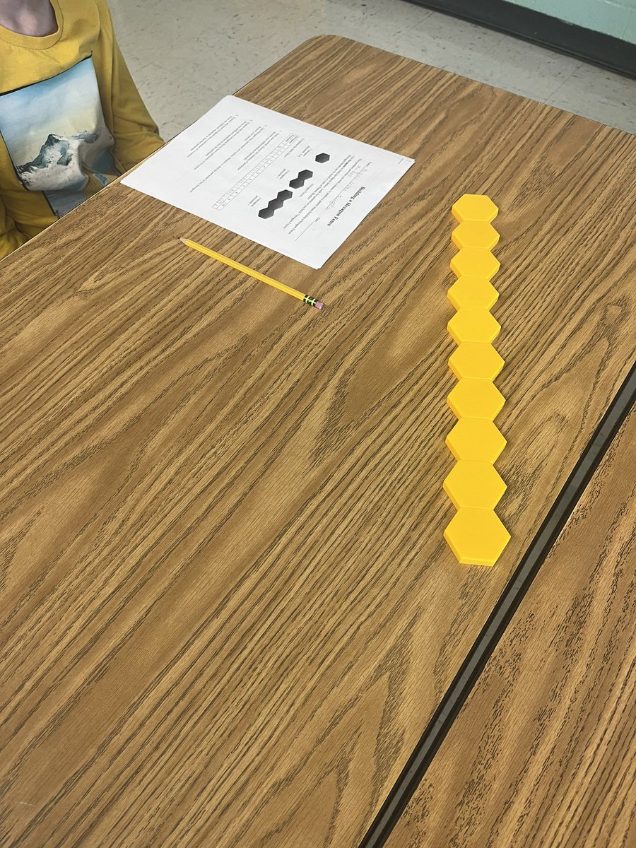 MD.8 my students working together on their hexagon fence. Concrete start…. <a href="/LisaJohnsonEDU/">Lisa Suther Johnson</a> <a href="/PESPanthers01/">Ponderosa</a>