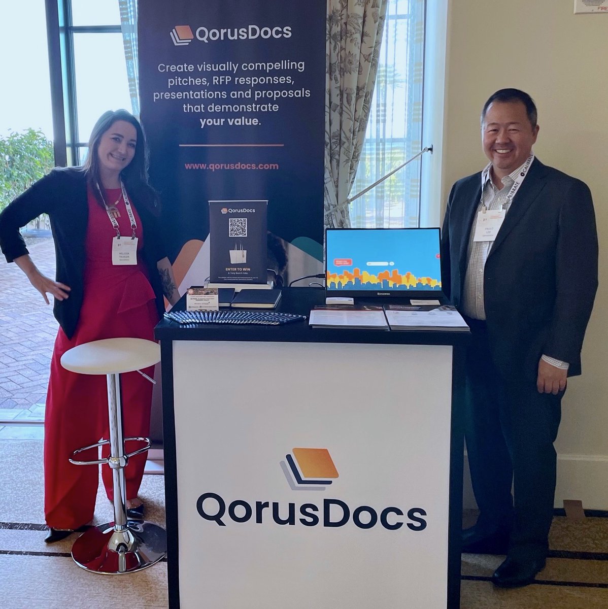 QorusDocs's tweet photo. We're at The 30th Annual Marketing Partner Forum in Rancho Palos Verdes, California! Come learn more about us and wish Paulo a happy birthday!

#MPFDiamond #TRInstitute #legalmarketing #lawfirms

https://t.co/3iwun9nBz3 https://t.co/nZYXaXkX7M