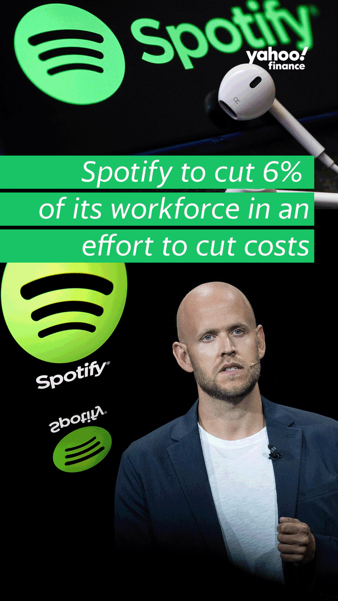 Yahoo Finance on Twitter "More big tech layoffs as Spotify looks to