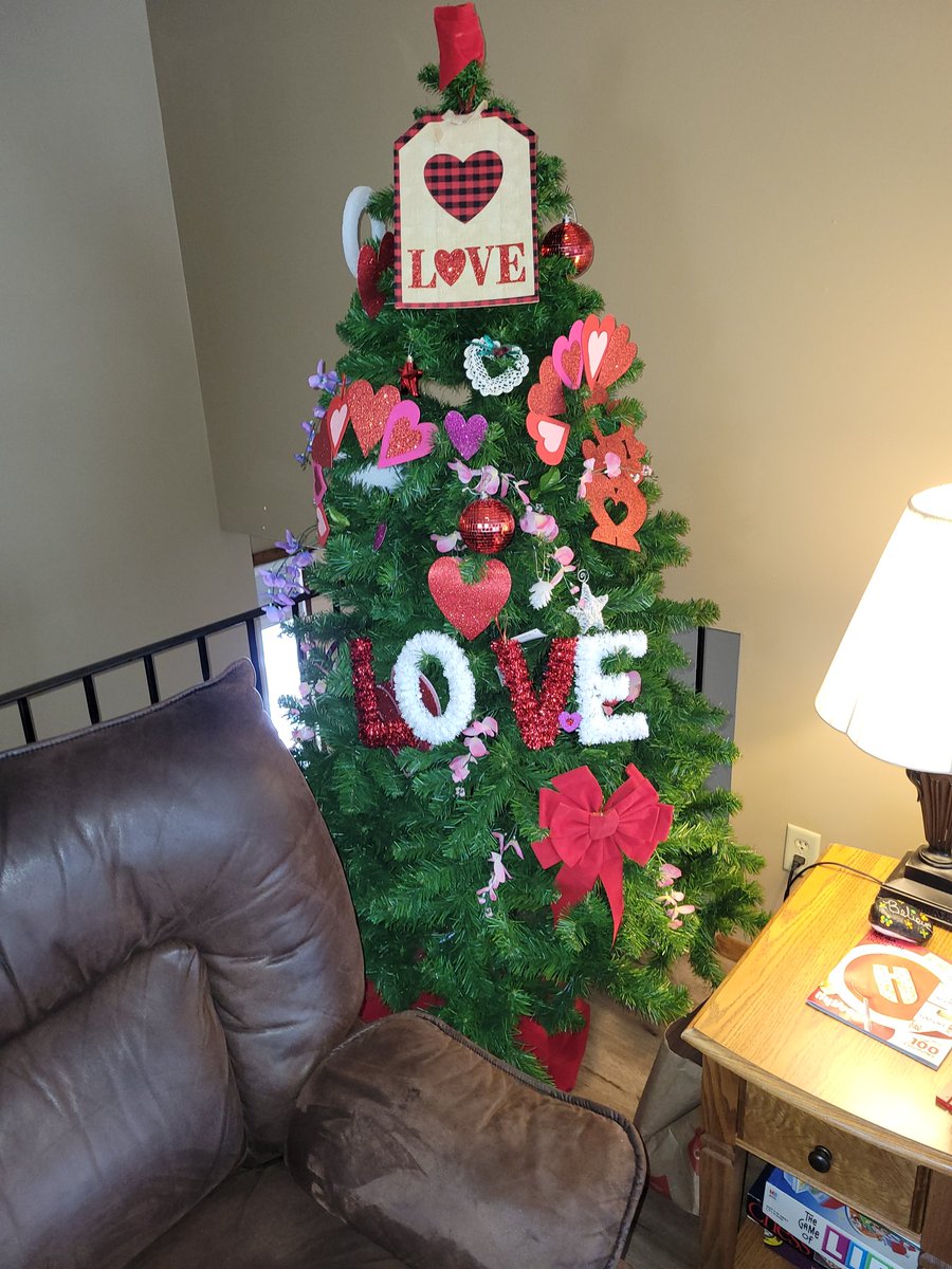 The love 🌳 tree ❤️❤️❤️❤️

It's not a Christmas tree it's a love tree