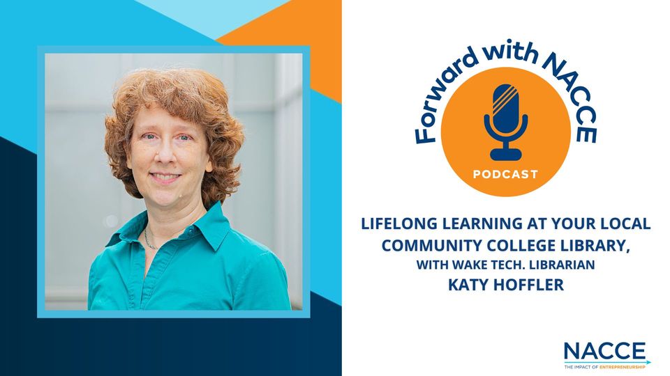 Want to learn more about lifelong learning at your local community college library? Check out this <a href="/NACCE/">NACCE</a> Podcast with guest Katy Hoffler, #WakeTech Western Campus Librarian nacce.com/podcast. <a href="/waketechcc/">Wake Tech</a> <a href="/waketechlib/">WakeTech Libraries</a>