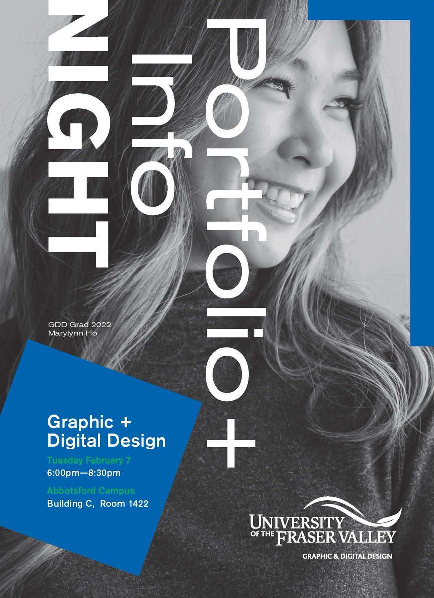 UFVGDD's tweet photo. Join us for an in-person session to learn about how you can become part of UFV’s Graphic + Digital Design programs and start your creative career journey!

Register with the link in our LinkTree! https://t.co/WKMepA1aqu