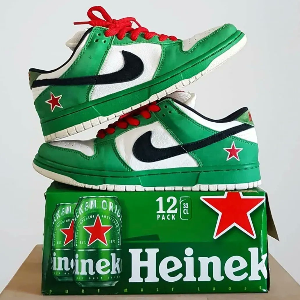 JustFreshKicks on X: "The Nike SB Dunk Low “Heineken” This Year 🍻 https://t.co/Nukeuh9aYM https://t.co/B0XzJay45R" / X