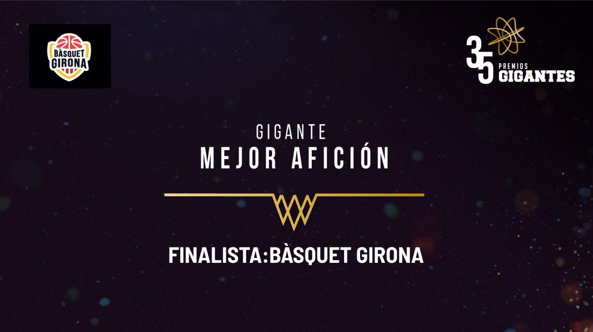 🏆 PREMIO GIGANTE a la MEJOR AFICIÓN 🏆

Finalista: <a href="/BasquetGirona/">Bàsquet Girona</a> 

♻️Un RT = un voto
❤️Un ME GUSTA = un voto

#PremiosGigantes